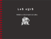 Tablet Screenshot of les-ours.com